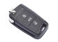 Siyah Volkswagen Golf Çevirme Anahtarı 5G0 959 753 BA 3 Düğme 433 Mhz ID 48