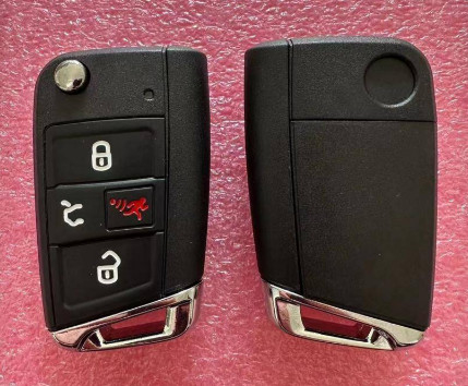 satın al 315 Mhz 3 + 1 düğme NBGFS12P01 5G0959752BE VW GTI Golf Için Anahtarsız Çevirme Anahtarı online manufacture