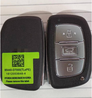 satın al 433Mhz 3 Button 95440-D7000 47 Chip Akıllı Anahtar 2019 Hyundai Tucson Çevrimiçi üretim
