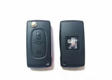 satın al Komple Otomatik Anahtar Fob 2 Düğmesi Peugeot Araç Anahtarı CE0536 433mhz online manufacture