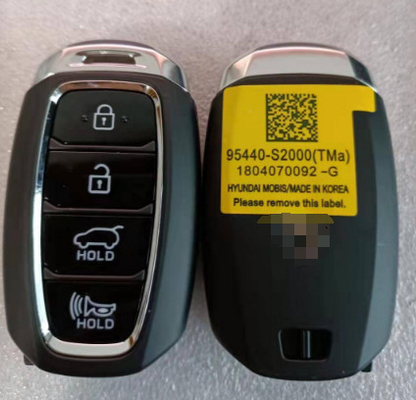 satın al 433Mhz 95440-S2000 4 düğme 47 Çip TQ8-FOB-4F19 Akıllı Anahtar 2019- Hyundai Santa Fe Çevrimiçi üretim