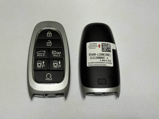 satın al 433 MHz 7 Düğme 95440-L1500 Sonata için Hyundai Akıllı Anahtar Fob 2019-2023 Çevrimiçi üretim