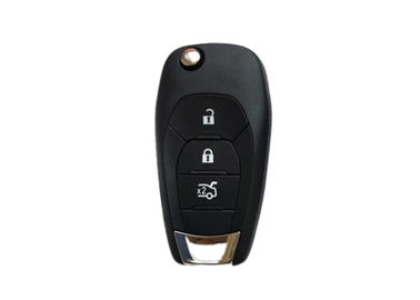 satın al Siyah Chevrolet Flip Anahtar / Chevrolet Anahtar 3 Düğmeler 433 Mhz Fob PCF7961 Çip online manufacture