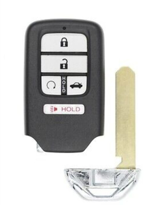 2018-2022 Honda Uzaktan Anahtar 4A Çip CWTWB1G0090 OEM 4 + 1 Düğme