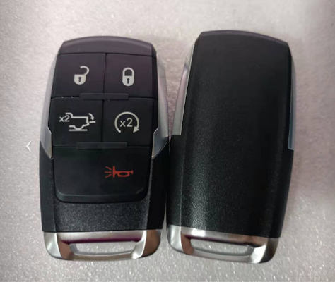 433 Mhz 4+1 düğme GQ4-76T Dodge Ram Pikap HD 2500-5500 için Akıllı Anahtar