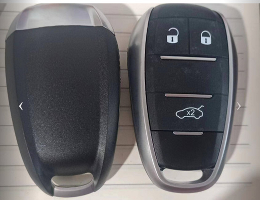 433 Mhz 3 düğme 4A çip KR5ALFA434 Alfa Romeo Giulia Stelvio Için Anahtarsız Akıllı Anahtar