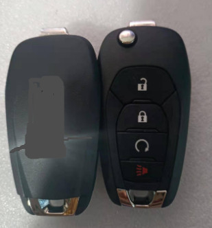 315Mhz 3 + 1 düğme 46 Çip LXP-T003 13530752 Chevrolet Sonic Için Çevirme Uzaktan Anahtar
