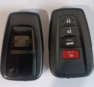 312 MHz 3 + 1 Düğme HYQ14FBN 4A Çip Akıllı Anahtar Toyota Corolla 2019+ için