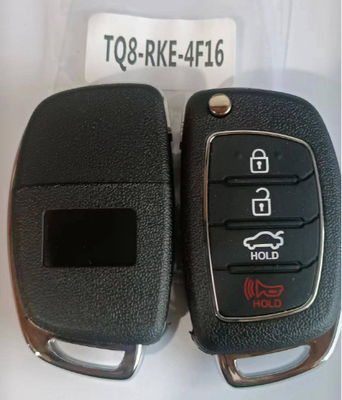 433Mhz 3+1 düğme çipsiz 95430-C1010 Hyundai Sonata için Flip Uzakdan Kullanılabilir Anahtar