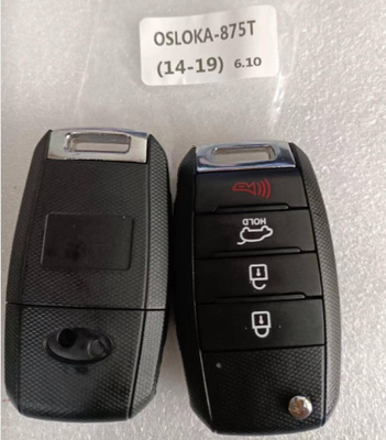 433MHz 3+1 düğmesi 95430-B2100 OSLOKA-875T çipsiz KIA Soul 2014-2019 için uzaktan anahtar
