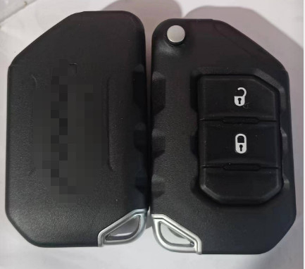 433 MHz 2 düğme OHT1130261 4A Çip Anahtarsız Flip Anahtar 2018-2021 Jeep Wrangler için
