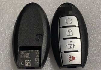 433Mhz 3+1 Button S180144503 KR5TXN3 4A Chip Akıllı Anahtar Nissan Kicks Rouge için