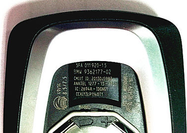 434 MHZ 9362177-02 NBGIDGNG1 için Siyah 2015 - 2017 BMW Araba Anahtarı