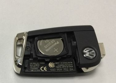 5G0 959 752 BA VW Flip Anahtar Fob Kasa, Siyah Renk 3 Buton VW Golf Anahtarlık