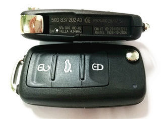 5K0 837 202 AD Araç Uzaktan Tuşu 433 MHZ 3 BUTTON VW Uzaktan Başlat Tuşu Fob