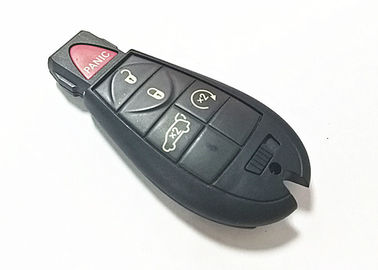 IYZ-C01C 433 MHZ Chrysler 300 Anahtarlık, Siyah Dodge Şarj Cihazı Uzaktan Başlatma