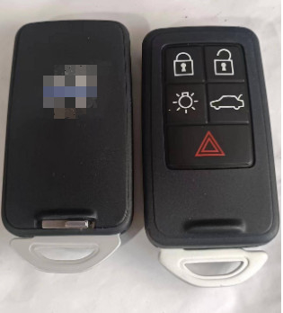 434 MHz 4 + 1 Düğme FCC KR55WK49264 46 Çip Uzaktan Kullanılabilir Anahtar Volvo S60 S80 V60