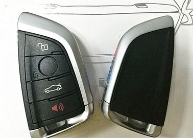 Siyah BMW Uzaktan Araba Anahtarı Kabuk 4 Düğme BMW X5 X6 Için 434 MHz 9367401-01