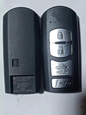 315 Mhz 4 Düğme 49 Chip WAZSKE13D02 Akıllı Anahtar Mazda CX-5 Power Liftgate ile