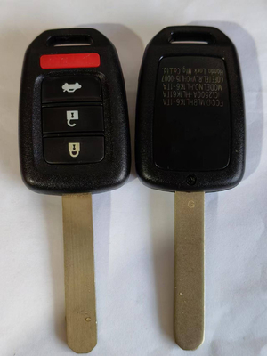 433Mhz 3+1 Button 47 Chip MLBHLIK6-1TA Anahtar uzaktan kumanda 2017 - 2021 Honda Civic için
