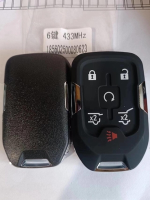 5+1 Button HYQ4EA 13529633 46E Chip 433MHz Chevrolet Suburban Tahoe için araba uzaktan kumanda anahtarı