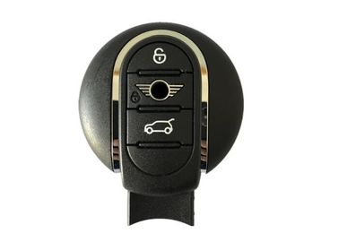 PCF7953 Çip BMW Araba Anahtarı Mini 3 Düğme Uzaktan Anahtar 433 Mhz Siyah Renk
